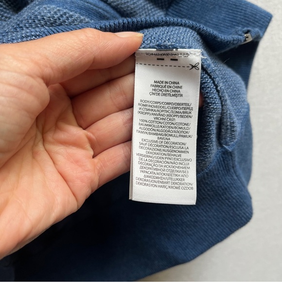 Polo Ralph Lauren Pima Cotton Full Zip-Up Sweater Vest Sz XL - Picture 7 of 10